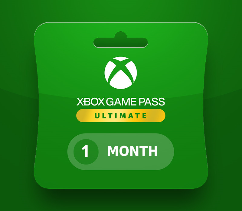 Xbox Game Pass Ultimate - 1 Month Subscription Card (NON-STACKABLE)